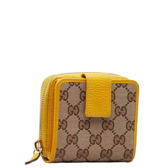 Authentic Gucci GG Canvas Bifold Compact Wallet - Picture 2 of 11